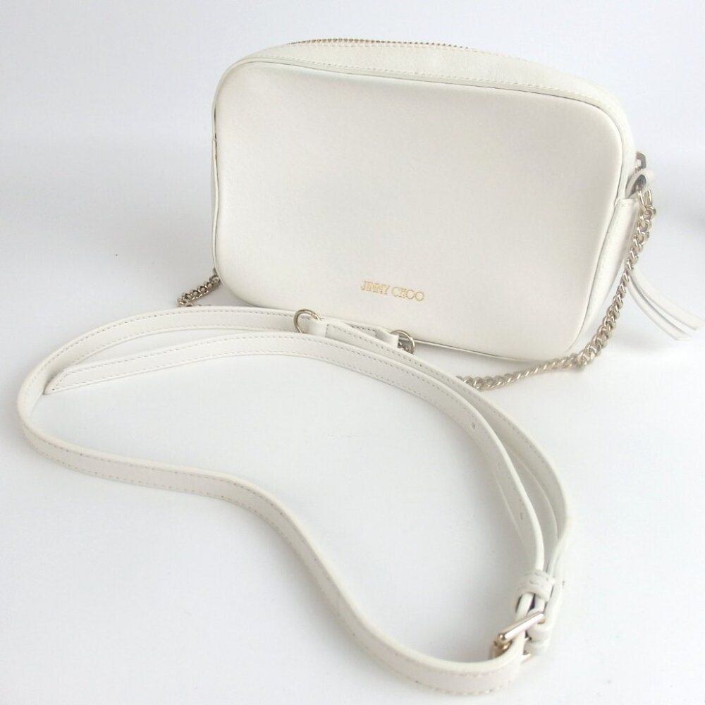 Authentic JIMMY CHOO Star studs Shoulder Bag leather [Used] - Picture 2 of 16